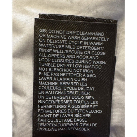 THE NORTH FACE Puffer 550 Fill Down Jacket Parka Coat Detach Hood Womens Large - Picture 15 of 16